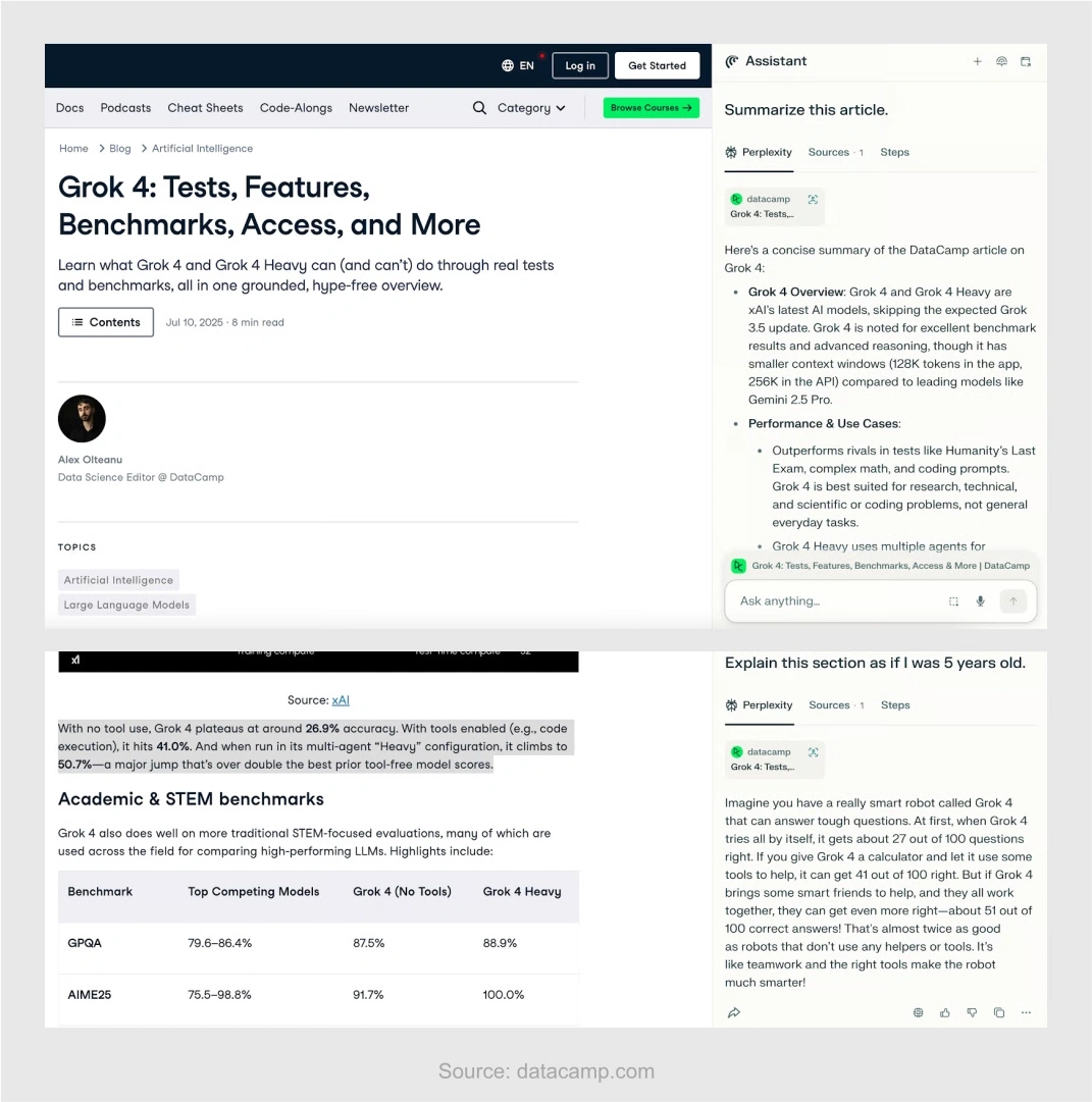 Real-Time Learning Assistant That Understands Context